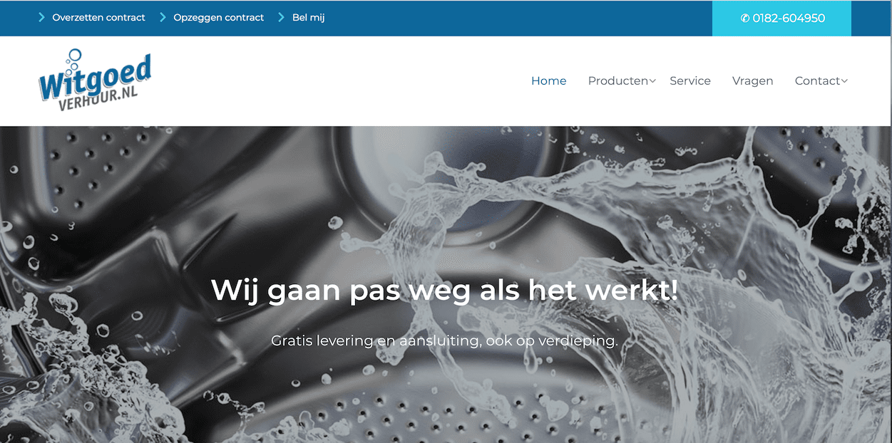 Witgoedverhuur